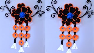 Beautiful paper flowers making ideas  flower making with paper [upl. by Ymarej]