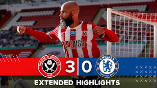 Sheffield United 30 Chelsea  Extended Premier League highlights  McGoldrick goals secure EPL win [upl. by Notnef]