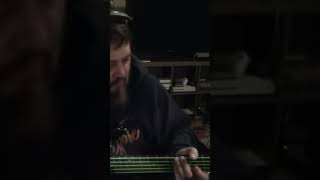 MicroKorg vs Ibanez SR405EQM 5string Bass [upl. by Ydeh]