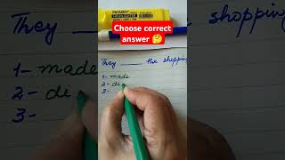 Grammar test education knowledge trending [upl. by Abdulla]