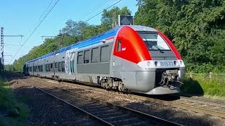 Trains TER SNCF Passage à Niveau LA ROCHETTE [upl. by Prakash]