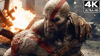 God Of War FULL MOVIE 2024 Kratos Story 4K Ultra HDR [upl. by Felike]