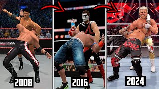 The Evolution of Cody Rhodes quotCross Rhodesquot in WWE  AEW Games [upl. by Crespi]