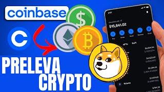 Come Prelevare ed Inviare Crypto da Coinbase  Guida per Principianti 2023 [upl. by Vevay]