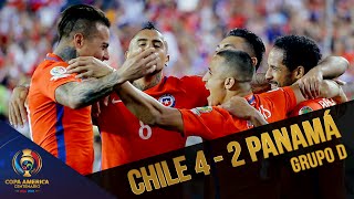 Copa América Centenario  Chile 4  2 Panamá [upl. by Asyal967]