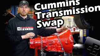 How to Install a Cummins 47re 48re Transmission [upl. by Vikky79]