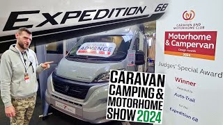 AutoTrail Expedition 68 review amp PCP scheme  Caravan Camping Motorhome Show 2024  NEC  vanlife [upl. by Stila]