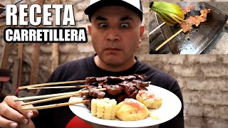 🔥 ANTICUCHOS PERUANOS  RECETA CARRETILLERA  BUENAZO  DILO NOMAS [upl. by Atiek]