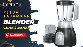 Petua Tajamkan Blender Guna 2 Bahan [upl. by Jakie]