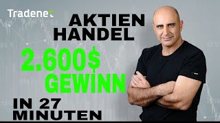 Aktienhandel mit einem Gewinn von 2600 [upl. by Selyn]