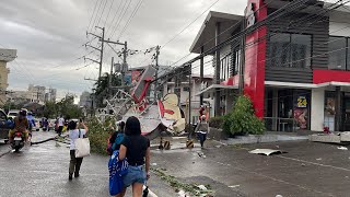 Bagyong Odette OdettePH Aftermath in Cebu City [upl. by Gnad]