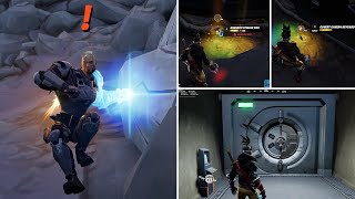 Fortnite Mythic Gunnars Stinger SMG amp Covert Cavern Vault Location Guide IO Brute Boss [upl. by Dazraf]