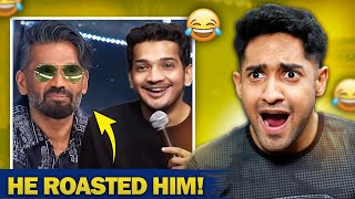 Munawar faruqui Roasted Sunil Shetty FUNNY MEMES [upl. by Eneg]