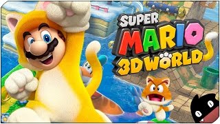 Super Mario 3D World  01  Plataformas felinas en pareja [upl. by Nashoma]