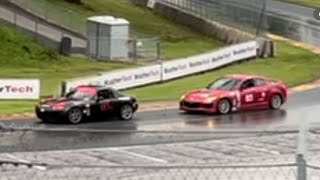 Battle at June sprints Horsepower vs handling T4 onboard road America [upl. by Atteuqehs]