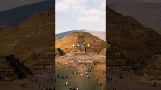 Now vs Then Teotihuacan travel adventure explore mexico history mexicanheritage [upl. by Greeson]