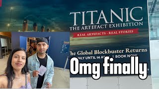 Finally we visit Titanic Exhibition￼ ￼ Melbourne 2023 titanicstory melbournetitanicsinking [upl. by Ahtela214]