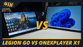 Lenovo Legion Go Vs OneXPlayer X1 Which Is The Big Screen Handheld King [upl. by Perot]