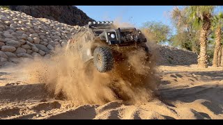 BASHING my TRAXXAS TRX4 Landrover Defender in the FISH RIVER CANYON in NAMIBIA AiAis [upl. by Nnaitsirk]