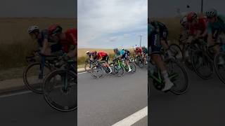 The speed of a pro cycling peloton cycling shorts tourdefrance [upl. by Stockwell446]