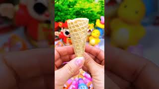 This ice creamshaped Peppa Pig crunchy cone is crispy and delicious It looks good and is delic [upl. by Underwood]