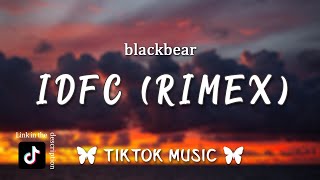 blackbear  idfc TikTok Remix Im only a fool for you Lyrics [upl. by Afnin]