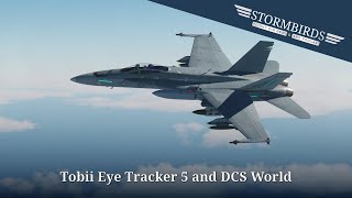 Testing out the Tobii Eye Tracker 5 with DCS World [upl. by Amled]