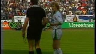 Bayern v Gladbach 198485 Part 1 [upl. by Hodge]