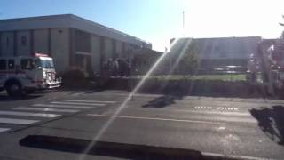 Fire at Dunsmuir Middle School [upl. by Nolrev]