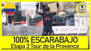 Sin RIVAL Iván Ramiro Sosa 🇨🇴 en el MONT VENTOUX  etapa 3 Tour de La Provence 2021 [upl. by Lunt]