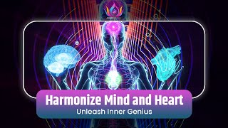 Genius Unlocked  Harmonize Mind amp Heart Ignite Infinite Potential Unleash Inner Genius  01 Hz [upl. by Kinson]