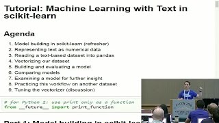 Machine Learning with Text in scikitlearn PyCon 2016 [upl. by Alarice287]