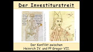 Der Investiturstreit  Teil 2 Der Konflikt zwischen Heinrich IV und Gregor VII 12 [upl. by Cindelyn]