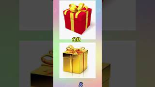 chooseyourgift quiz challenge emoji 🎁🎁🎁🎁 [upl. by Abbotson695]