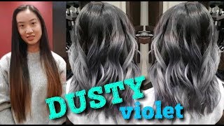 how to do DUSTY VIOLET hair [upl. by Eeresid980]