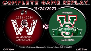 1 South Carolina Gamecocks Womens Basketball vs Mississippi Valley State  112423  FULL GAME [upl. by Gascony389]