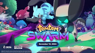 Temtem Swarm  Early Access Release Date Trailer [upl. by Ezri]