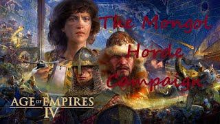 Age of Empires IV The Mongol Horde Campaign The Battle of Liegnitz 1241 [upl. by Erdnaet]