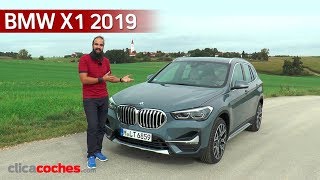 BMW X1 2019  Primera prueba  Review en español  Clicacochescom [upl. by Hesper924]