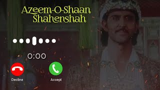 AzeemOShaanShahenshahJodhaAkbar Song Ringtone Instrumental Sound [upl. by Eillas]