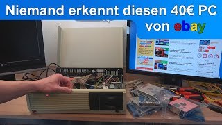 Geheimnisvoller Rechner von Ebay  Niemand erkennt diesen PC für 40 Euro [upl. by Atteras298]