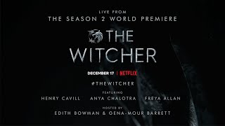 The Witcher Season 2 Premiere  Red Carpet Livestream [upl. by Susejedairam171]