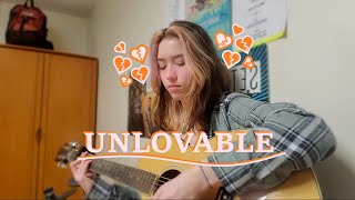 Unlovable  Beach Weather acoustic cover by Mika Green [upl. by Xena]