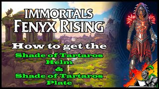 How to get the quotShadequot Tartaros Armor Set I Immortals  Fenyx Rising [upl. by Aerdnna]