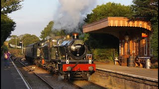 WSR GrangeManorHall Weekend withstunning evening service train2772024 [upl. by Tegdirb]