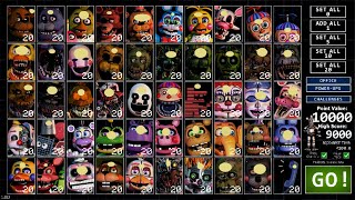 Ultimate Custom Night 5020 beaten by a BOT [upl. by Firahs839]