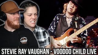 COUPLE React to Stevie Ray Vaughan  Voodoo Child Live  OB DAVE REACTS [upl. by Nies75]