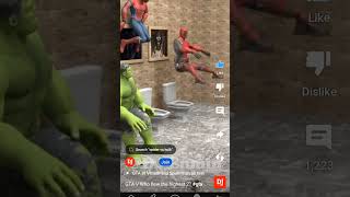 the mridul Qtv par promo Golu funny funny spidermanhulk hulk funny [upl. by Laehcar547]