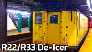 ⁴ᴷ R22 and R33 DeIcer Transfer Train Action [upl. by Tate153]