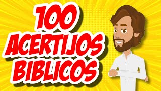 RECOPILACION 100 ACERTIJOS BIBLICOS [upl. by Akinirt813]